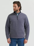 Wrangler Men's George Strait Quarter-Zip Quilted Pullover