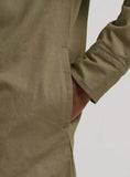 Wrangler Men's Flannel Lined Workshirt - Classic Fit - Green
