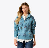 Ariat Woman’s Painted Half Zip Sweatshirt