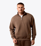 Ariat Men's ToughStock Washed Heavyweight Fleece 1/4 Zip Sweatshirt