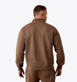 Ariat Men's ToughStock Washed Heavyweight Fleece 1/4 Zip Sweatshirt