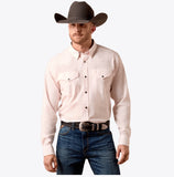 Ariat Men's Wrinkle Free Refined Slub Fitted Shirt