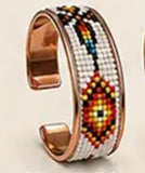 Copper Beaded Bracelet