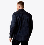 Ariat Men's Everything Classic Fit Snap Shirt in Night Sky Geo Print