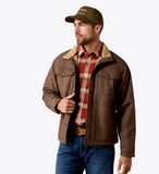 Ariat Men's Vernon Sherpa 2.0 Wren Faux Leather Jacket