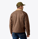Ariat Men's Vernon Sherpa 2.0 Wren Faux Leather Jacket