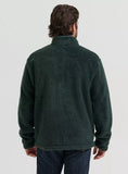 Wrangler Men's Hay Away Sherpa Quarter Snap Pullover