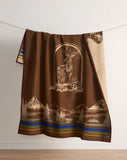 Pendleton Lookout Valley Unnapped Blanket Robe