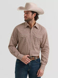 Wrangler Men's 20X® Competition Advanced Comfort Long Sleeve Two Pocket Western Snap Shirt