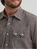 Wrangler Men's Cody Johnson Two Pocket Western Snap Shirt