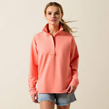 Ariat Women's Breeze Logo 1/2 Zip Sweatshirt