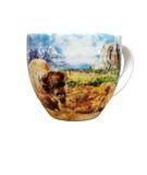 Wyoming Watercolor Mug