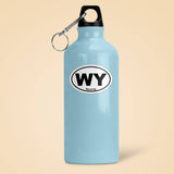 Wyoming WY State Oval Sticker Vinyl Decal: 3"