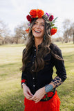Rancher’s Sweetheart Button Up: L