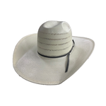 American Hat Co Vented Weave Minnick Ivory Straw Hat 7410