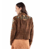 Scully Beaded Fringe Leather Jacket