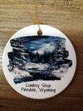 National Forest Christmas Ornament - Cowboy Shop
