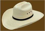 4.5 Inch Brim, Med Crown Cattleman Hat, Oak