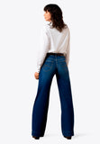 Ariat Women's High Rise Revel Vilma Ultrastretch Wide Leg Jeans