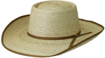 Oak Reata - 4 in brim - Coffee Bound Edge