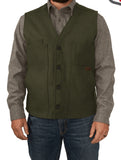 The Stormy Kromer Men's Button Vest