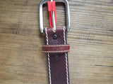 Justin Bison Leather Belt