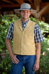 Wyoming Trader Men’s Buffalo Leather Vest