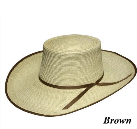 Sunbody 5" Brim Reata Hat with Brown Bound Edge