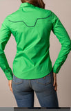 Kimes Women's Logo Long Horn Long Sleeve Blouse