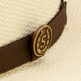 Stetson Redwood Fedora Straw Hat