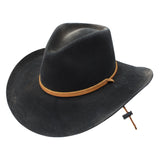 Stetson Kelly – Distressed Wool Felt Outback Hat
