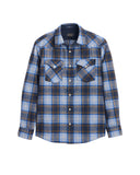 Pendleton Men's Plaid Snap-Front Western Canyon Shirt - Blue/Tan