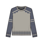PENDLETON GRAPHIC SHETLAND COLLECTION CREW SWEATER