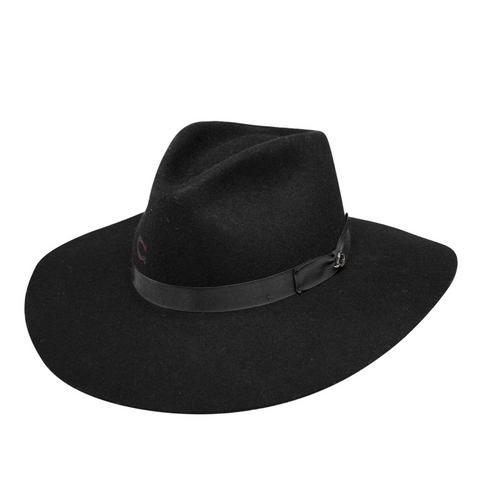 Charlie 1 Horse Highway Hat - Black
