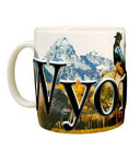 Wyoming Color Relief Mug