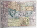 1896 Wyoming Map - Oversize