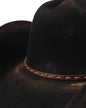 Stetson Distressed Black Felt Hat