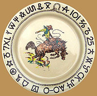 True West China as seen on YELLOWSTONE - Dinner Plate
