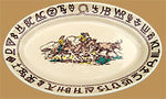 True West China as seen on YELLOWSTONE - Lg Oval Serving Platter