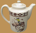 True West China as seen on YELLOWSTONE  - Teapot